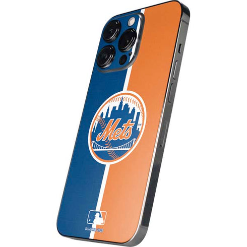 MLB New York Mets Split iPhone 16 Pro Max Skin