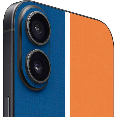 MLB New York Mets Split iPhone 16 Skin