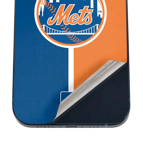 MLB New York Mets Split iPhone 16 Skin