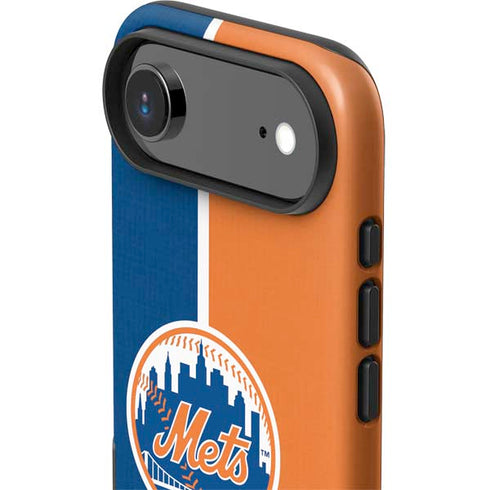MLB New York Mets Split iPhone 17 Air Impact Case