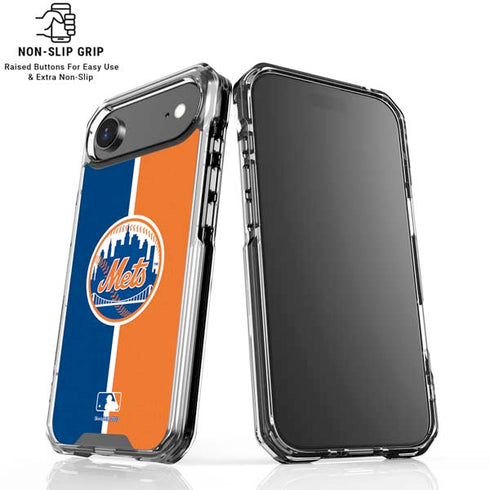 MLB New York Mets Split iPhone 17 Air MagSafe Case