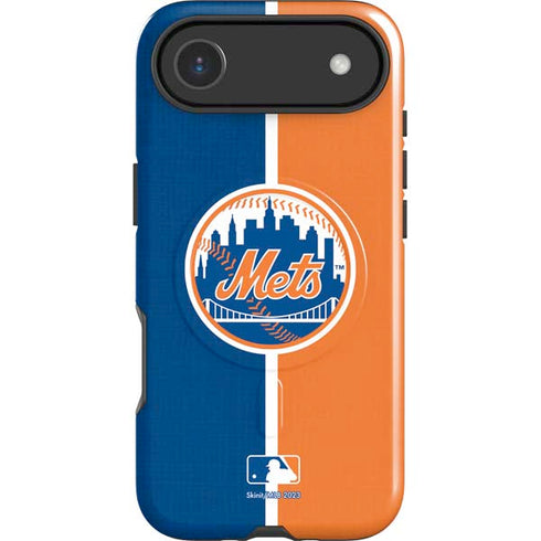 MLB New York Mets Split iPhone 17 Air Magsafe Impact Case