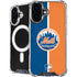 MLB New York Mets Split iPhone 17 MagSafe Case