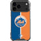 MLB New York Mets Split iPhone 17 Pro Max Clear Case