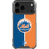MLB New York Mets Split iPhone 17 Pro Max Clear Case