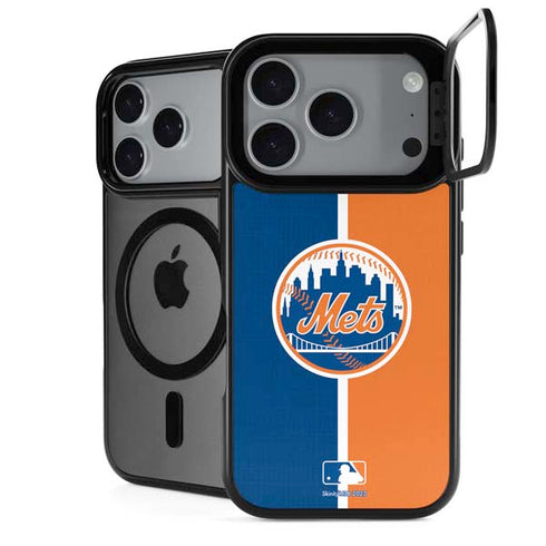 MLB New York Mets Split iPhone 17 Pro Max Kickstand Case