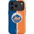 MLB New York Mets Split iPhone 17 Pro Max Magsafe Impact Case