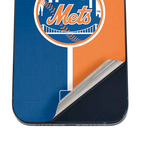 MLB New York Mets Split iPhone 17 Skin