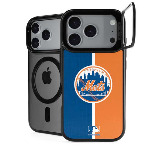 MLB New York Mets Split iPhone 18 Pro Max Kickstand Case