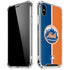 MLB New York Mets Split iPhone X/XS Clear Case