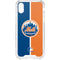 MLB New York Mets Split iPhone XS Clear Case