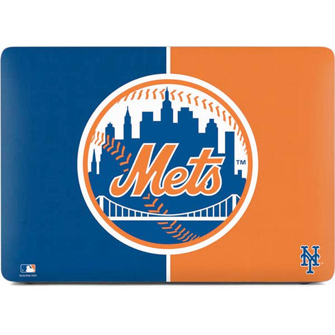 MLB New York Mets Split Apple MacBook Air Skin