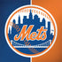 MLB New York Mets Split MacBook Skins