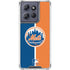 MLB New York Mets Split Moto G 5G (2025) Clear Case