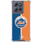 MLB New York Mets Split Moto G Play 5G (2025) Clear Case