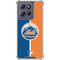 MLB New York Mets Split Moto G Stylus 5G (2025) Clear Case