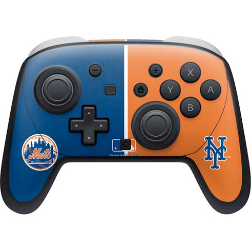 MLB New York Mets Split Nintendo Skins