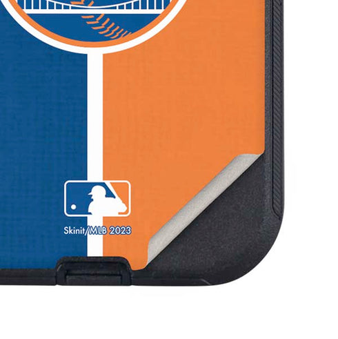 MLB New York Mets Split Otterbox Defender iPhone Skin