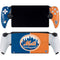 MLB New York Mets Split PlayStation Portal Remote Player Skin