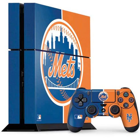 MLB New York Mets Split PlayStation PS4 Skins