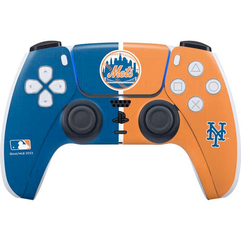 MLB New York Mets Split PlayStation PS5 Skins