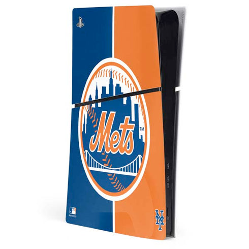 MLB New York Mets Split PlayStation PS5 Skins