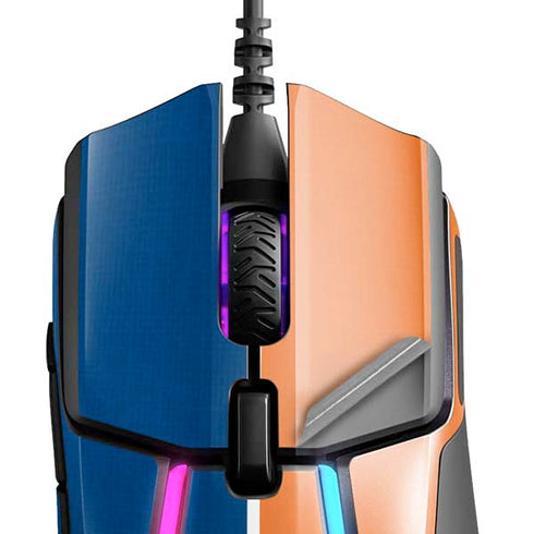 MLB New York Mets Split SteelSeries Rival 600 Gaming Mouse Skin