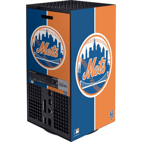 MLB New York Mets Split Xbox Series X Bundle Skin