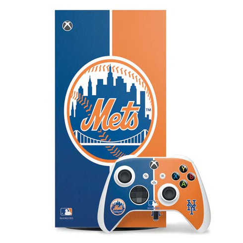 MLB New York Mets Split Xbox Series X Skins