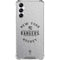NHL New York Rangers Black Text Gabb Phone 4 Clear Case