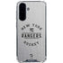 NHL New York Rangers Black Text Galaxy A36 5G Clear Case