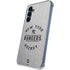 NHL New York Rangers Black Text Galaxy A55 5G Clear Case