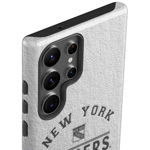 NHL New York Rangers Black Text Galaxy S23 Ultra Pro Case