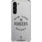 NHL New York Rangers Black Text Galaxy S24 FE Clear Case