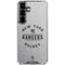 NHL New York Rangers Black Text Galaxy S26 Clear Case