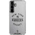 NHL New York Rangers Black Text Galaxy S26 Clear Case
