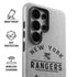 NHL New York Rangers Black Text Galaxy S26 Ultra Impact Case