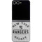 NHL New York Rangers Black Text Galaxy Z Flip6 Skin