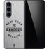 NHL New York Rangers Black Text Galaxy Z Fold5 5G Skin