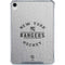NHL New York Rangers Black Text iPad 11th Gen (2025) Clear Case