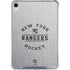 NHL New York Rangers Black Text iPad 11th Gen (2025) Clear Case