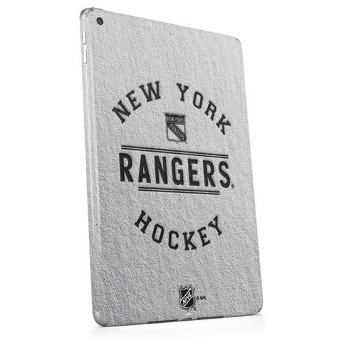 NHL New York Rangers Black Text Apple iPad Skin