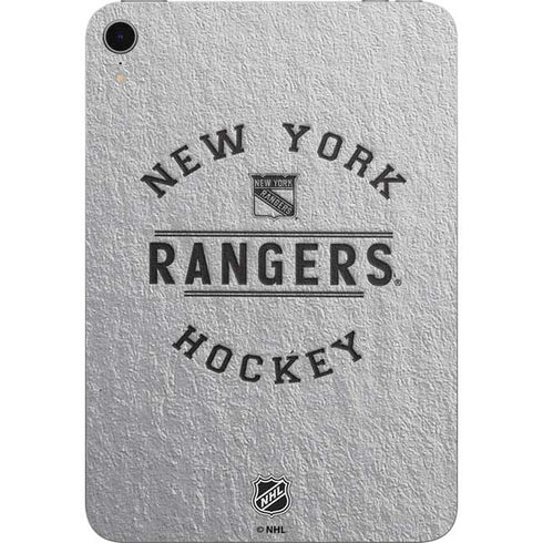 NHL New York Rangers Black Text Apple iPad Mini Skin