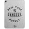 NHL New York Rangers Black Text Apple iPad Pro Skin