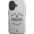 NHL New York Rangers Black Text iPhone 16 Plus Impact Case