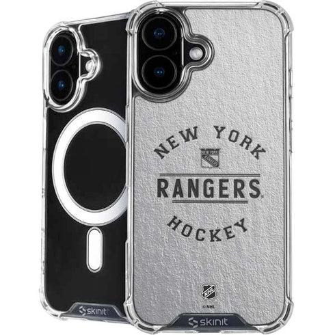 NHL New York Rangers Black Text iPhone 17 MagSafe Case
