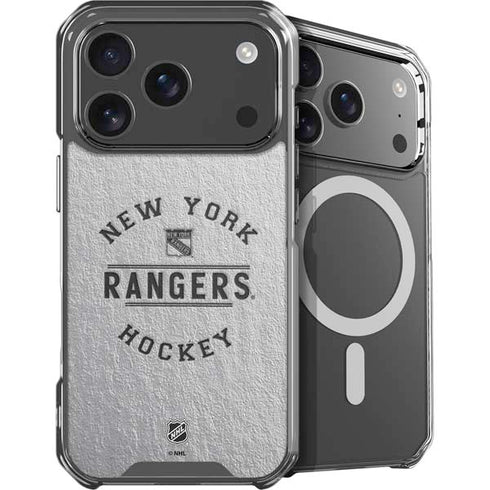 NHL New York Rangers Black Text iPhone 18 Pro MagSafe Case