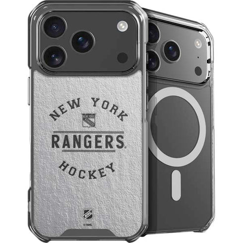 NHL New York Rangers Black Text iPhone 18 Pro Max MagSafe Case