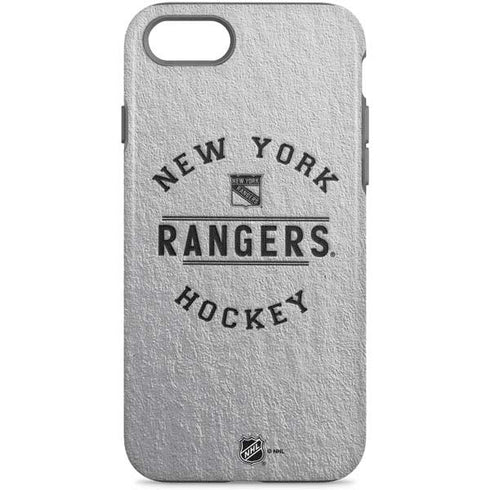 NHL New York Rangers Black Text iPhone Cases