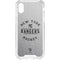 NHL New York Rangers Black Text iPhone XS Clear Case